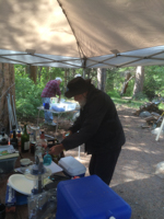 Darly Finishing Dishes